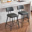 Ensemble de tabourets de bar polyvalents et industriels pour divers espaces, rehaussant l'ambiance-1438723306