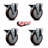 Poly Bolt Hole Caster with Posi Lock Brake