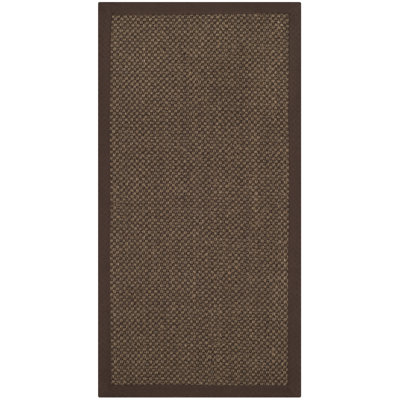Auckland Jute/Sisal Brown Area Rug
