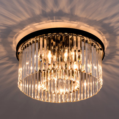 Amaru Crystal Flush Mount
