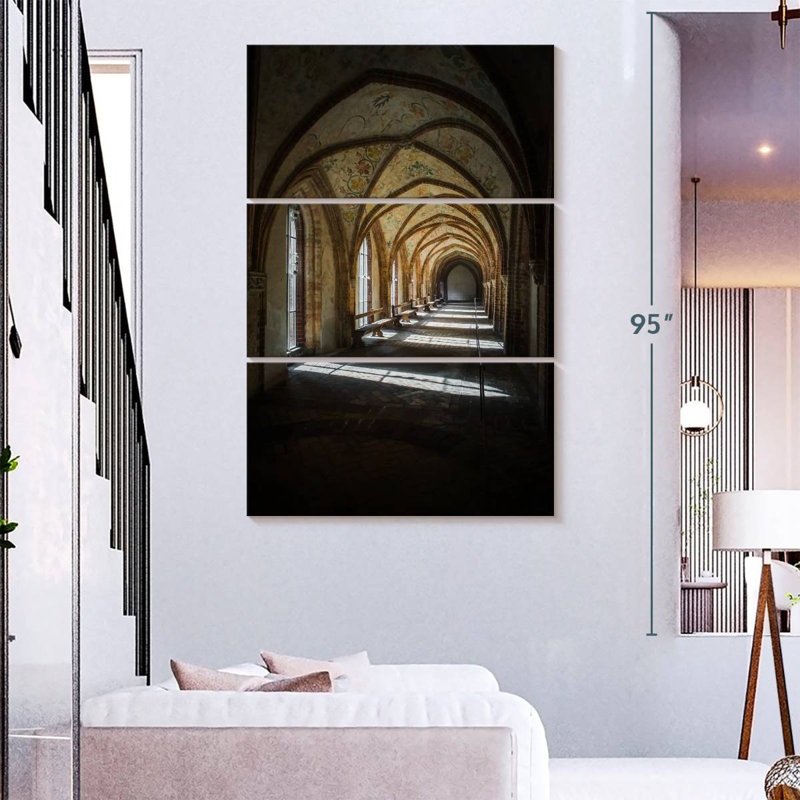 Lilie Schleswig Cathedral Hallway, 74" H x 48" W