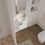 Meuble-lavabo à fermeture en douceur avec lavabo, 16 pouces pour petite salle de bain-985221084