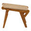 Pouf d'extérieur naturel Parley