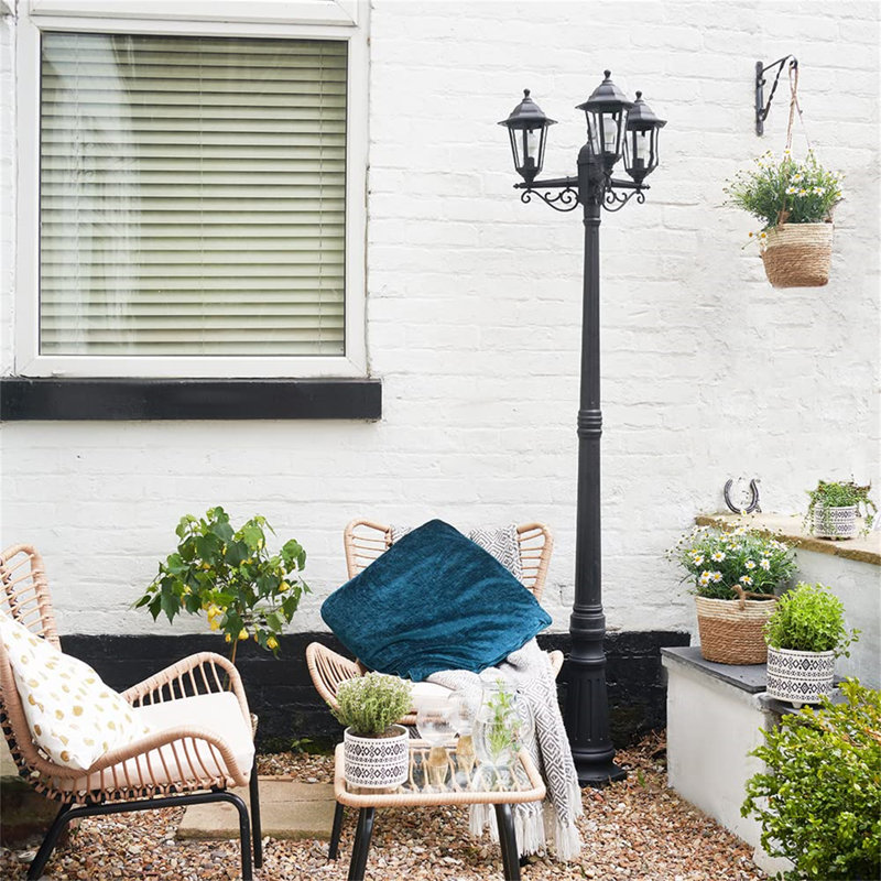 Efrosina Matte Black Pathway Light