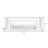 White Solid Wood TV Cabinet Fireplace