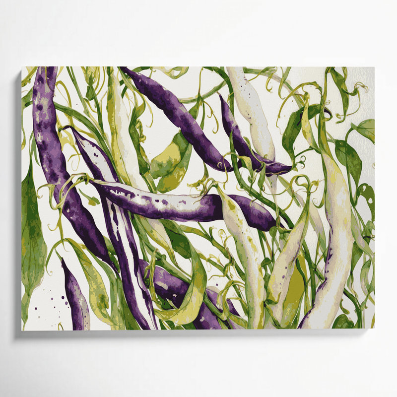 Art mural sur toile beige, H 24 po x l 36 po