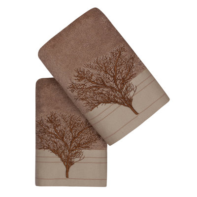 Ensemble de 2 serviettes en coton Weybridge