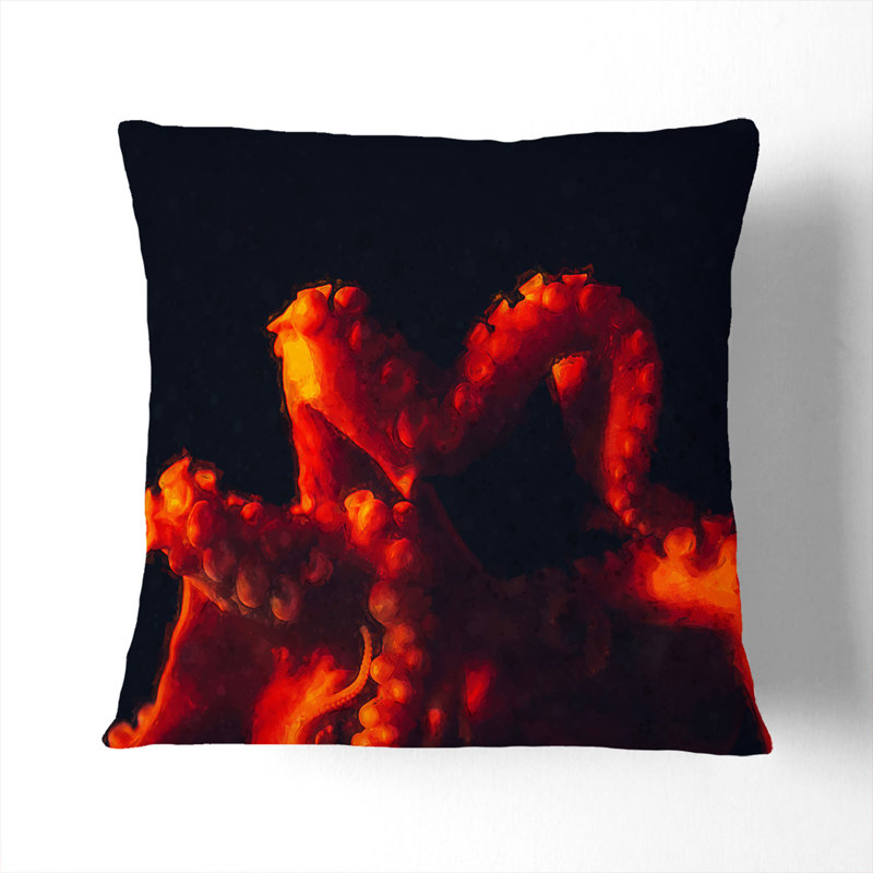 Square Throw Cushion, 55cm H x 55cm W x 20cm D