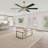 65 Inch Gorgeous Crystal Ceiling Fan With Lights And Remote, Modern 6 Speeds DC Motor Reversible Ceiling Fan For Bedroom-105767743