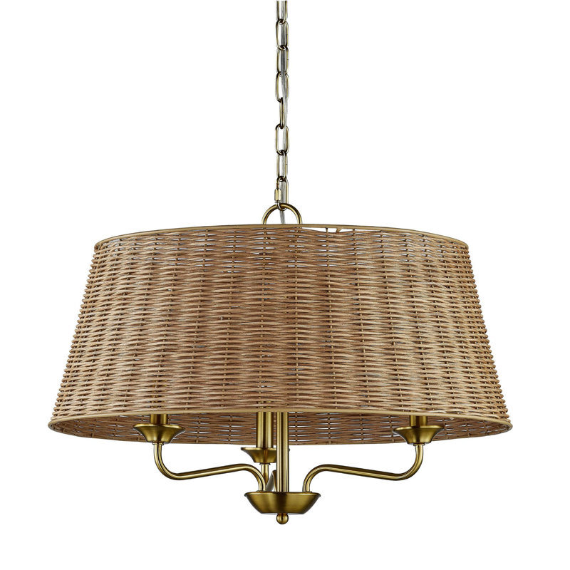 Luminaire suspendu Montrez, doré