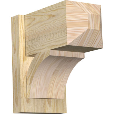 Persienne en bois rustique Thorton Craftsman