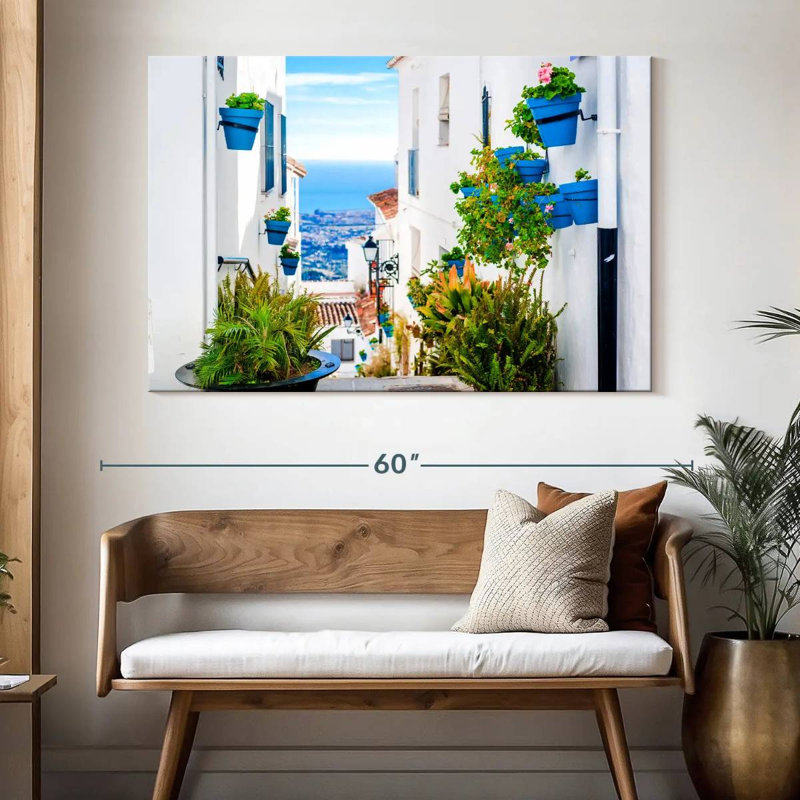 Sireci Picturesque Mijas Street, 34" H x 51" W