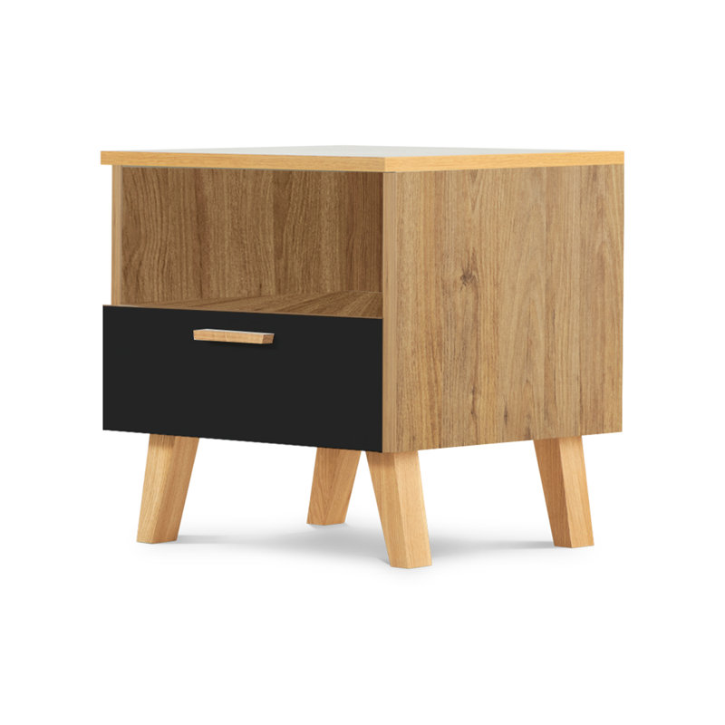 Britinee 48 cm W Bedside Table