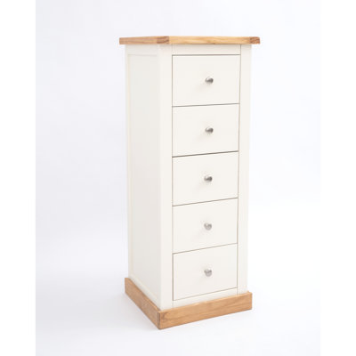 Saint-Priest 45cm W 5 - Drawer Chest of Drawers