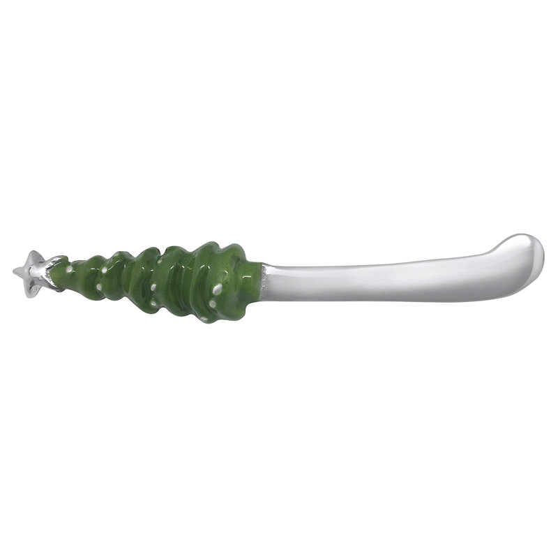 Épandeur d'arbre de Noël vert