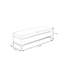 Banc rembourré en cuir Minimalist-101444310