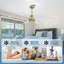 Ventilateur de plafond 8 pales avec télécommande-320108208-277424783