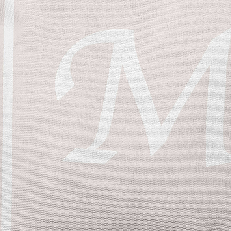 Reversible Throw Pillow, Ivory/White, 26"x26", M