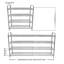 20 Pair Shoe Rack