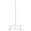 Barrière de sécurité portable extensible-124429059
