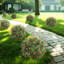 Boule artificielle de 22 po Topiaire