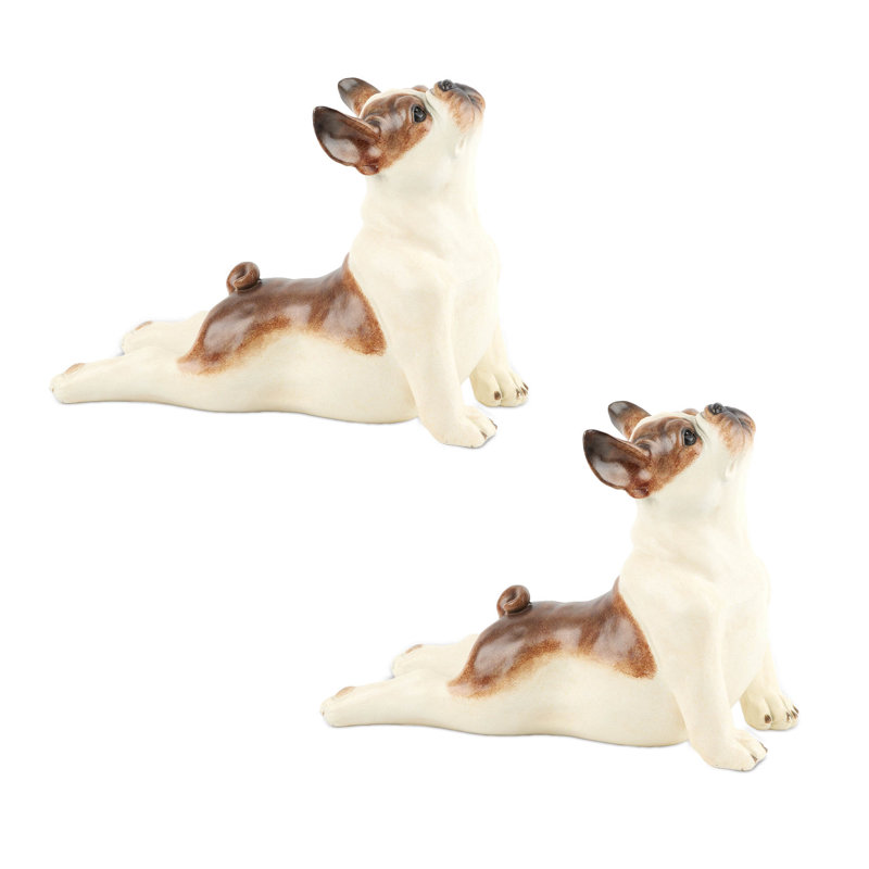 Yoga Dog Statue