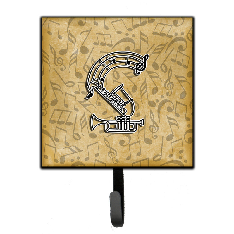 Porte-garde-bûche et crochet mural musical instrument, S