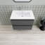 Meuble-lavabo flottant moderne simple Alcester Ivy Bronx-1100120576