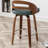 Mahtab Modern Upholstered Swivel Counter Stools (Set of 4)-83465537-83465539