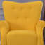 Fauteuil rembourré capitonné de 30,3 po de largeur-1694033421