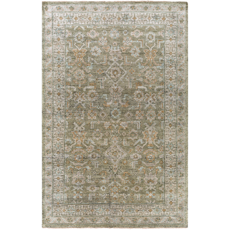 Meja Wool Oriental Area Rug, Rectangle 9' x 12'