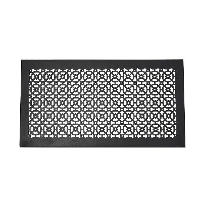 AIR RETURN 12"x24" Duct Opening | Heavy Cast Aluminum Duct Cover (14"x26" Overall) | Powder Coated