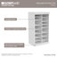 Rangement modulaire réglable à 16 tablettes divisées-122872100