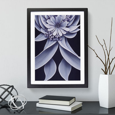 The Dignified Flower - Framed Print