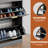 10 Pair Flip Down Shoe Storage-2143280550