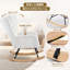 Chaise berçante rembourrée Teddy-130390474