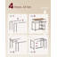 Alaudin Steel Computer Desk-1832776002