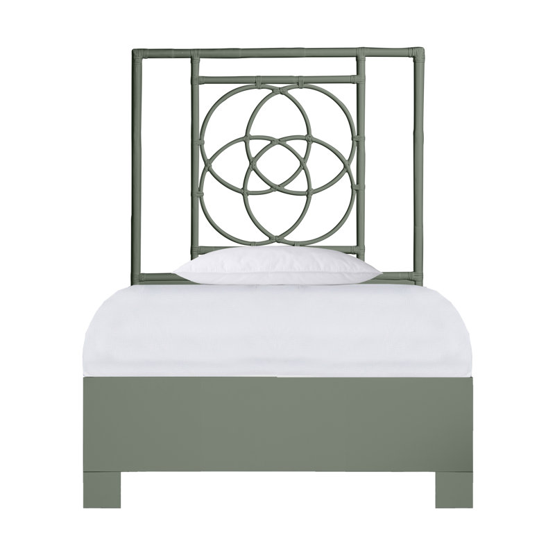 Lit plateforme Emilia, Simple TG, Vert foncé