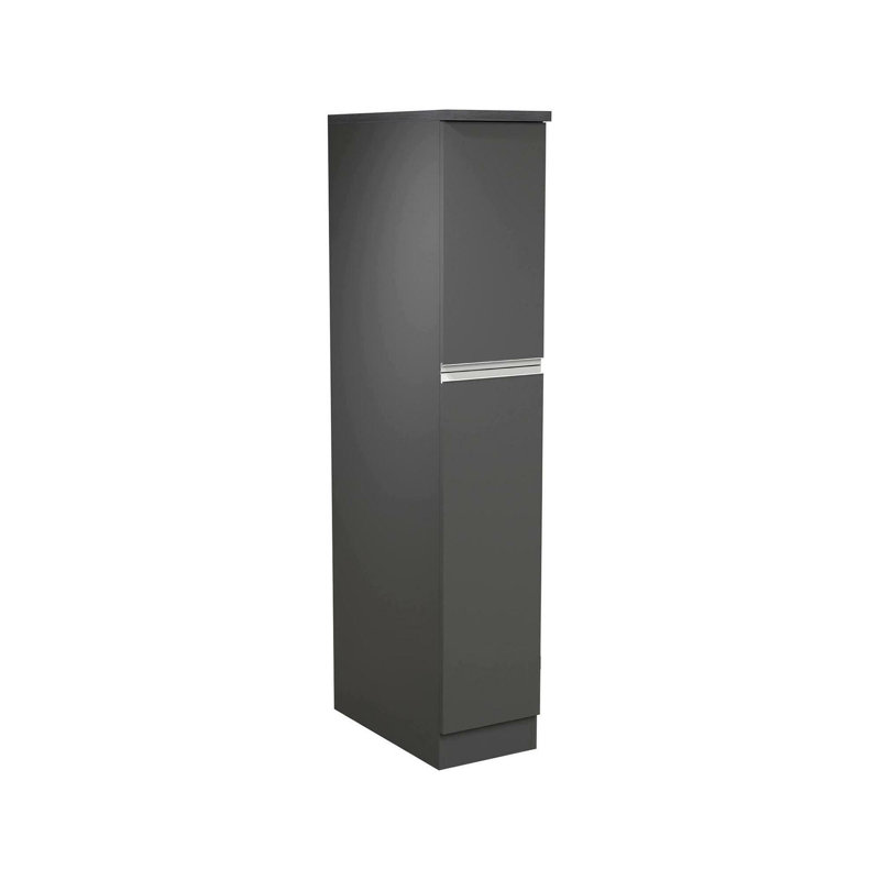 Allanson 165 cm H Kitchen Pantry, Anthracite/Slate