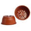 Pot à fleurs rond en plastique 8 po (paquet de 6)