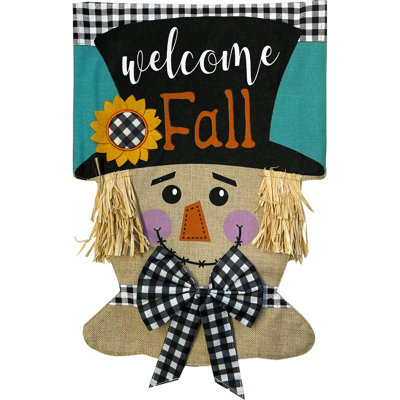 Drapeau de jardin Welcome