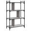 Westmalle 76cm W Steel Etagere Bookcase-2027958636-2028318365