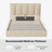 Upholstered Tufted Linen Platform Bed With Lift-Up Storage And Reinforced Slat Support-1854453958-1854233122