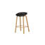 Arye Upholstered Counter Stool with Metal Frame