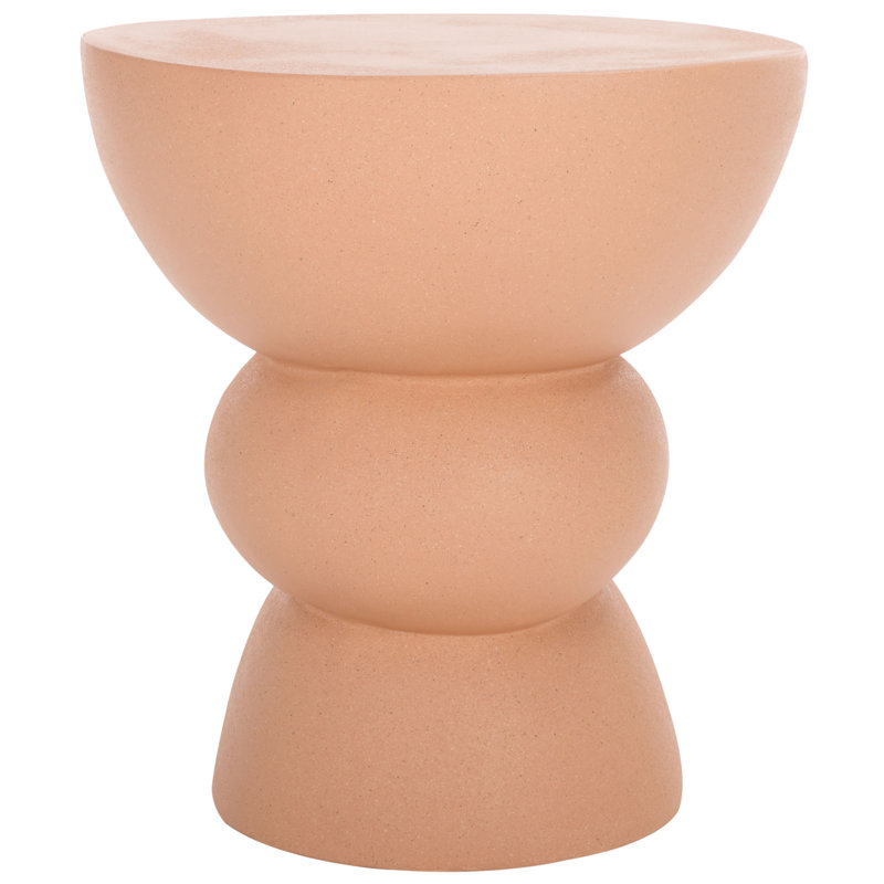 Table d'appoint Erwin, Terre cuite