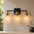 Nayomee Dimmable Black/Brass Rectangle Vanity Light-360895737