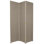 6 Ft. Tall Woven Fiber Room Divider - Special Edition - Burgundy - 3 Panel