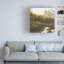 Art mural sur toile tendue - "Autumnal Grace II" de Michael Willett pour décoration de salon, de chambre à coucher ou de bureau - 18 x 18