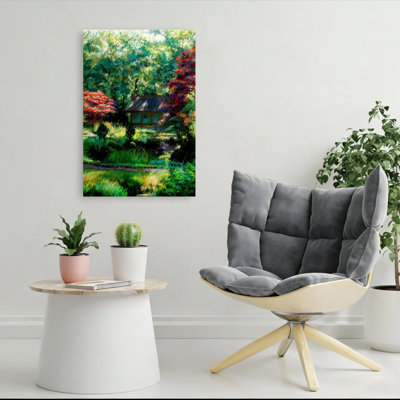 Jardin japonais 2, impression murale contemporaine