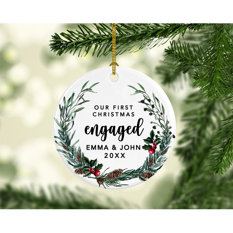 2.8'' Ceramic Ball Ornament